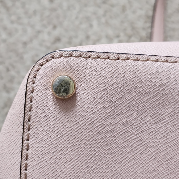 kate spade Blush Pink Handbag Tote Large Gently Used - Picture 5 of 16